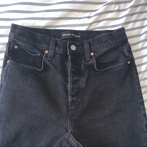 denim forum yoko high-rise slim jeans - Picture 9 of 9